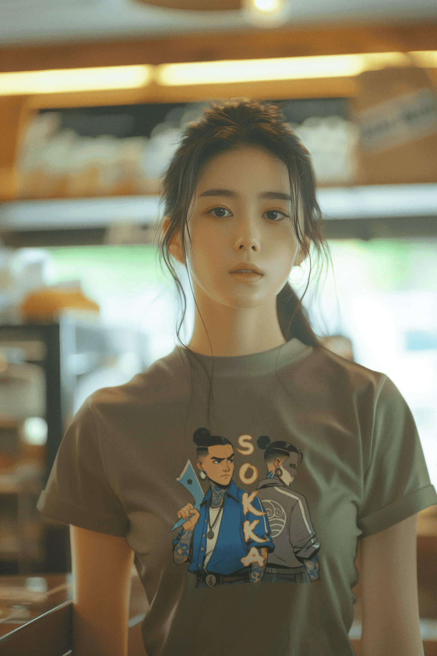 Sokka: The Barrio Benders Anime Graphic T-Shirt - Gacho Bad Designs