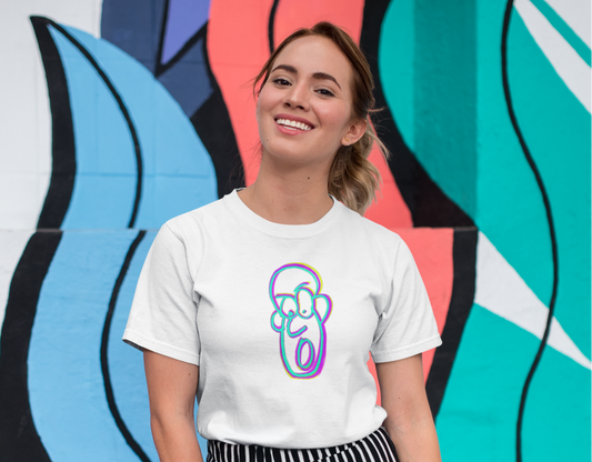 Garage Faces Series: Face 2 Graphic T-Shirt