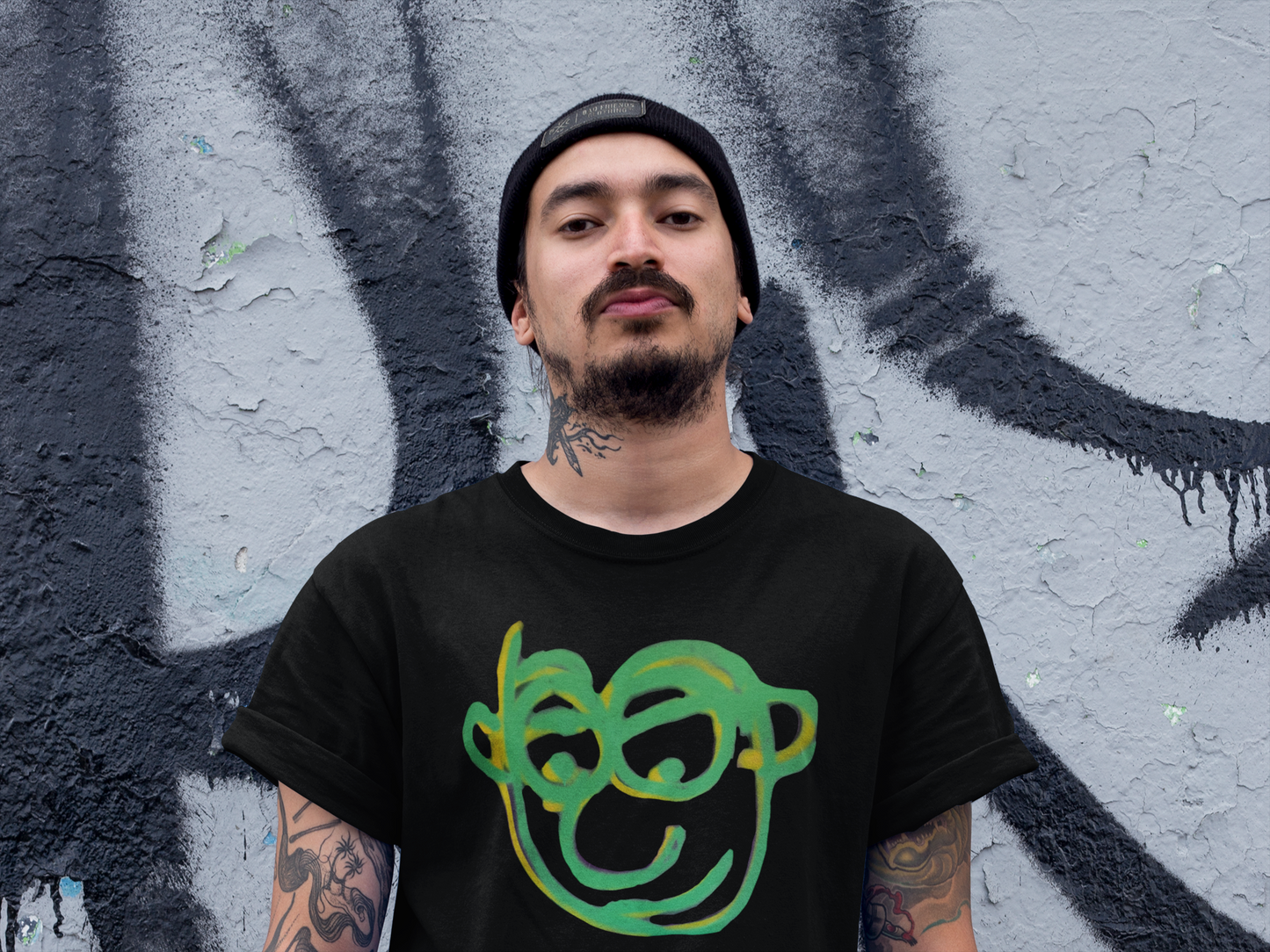 Garage Faces Series: Face 3 Graphic T-Shirt